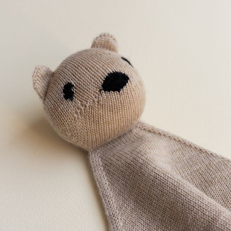 Hvid  Teddy Tokki Schmusetuch  Sand - Online MY SNOWFLAKE