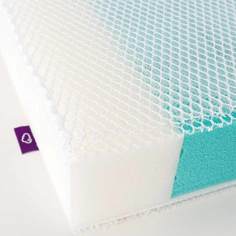 Träumeland Baby Mattress for Oliver Furniture Seaside Lille+ 68 x 130 cm incl. Extension to 168 cm Frühlingsluft
