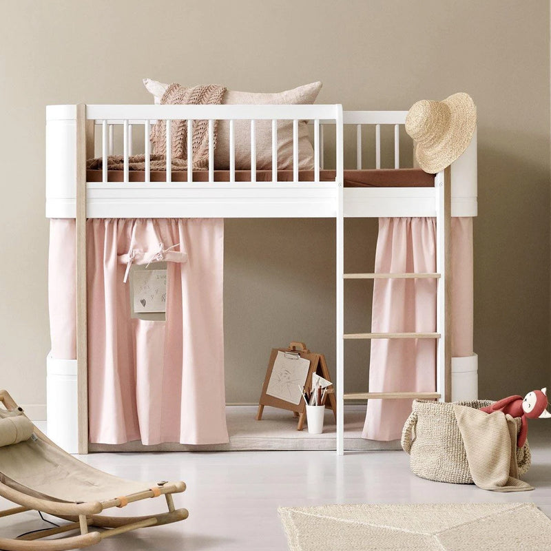 Oliver Furniture  Vorhang Wood Mini+  Rosa - Online MY SNOWFLAKE