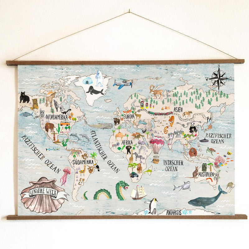 POVALALA  Poster 70 x 50 cm  Unsere Welt - Online MY SNOWFLAKE